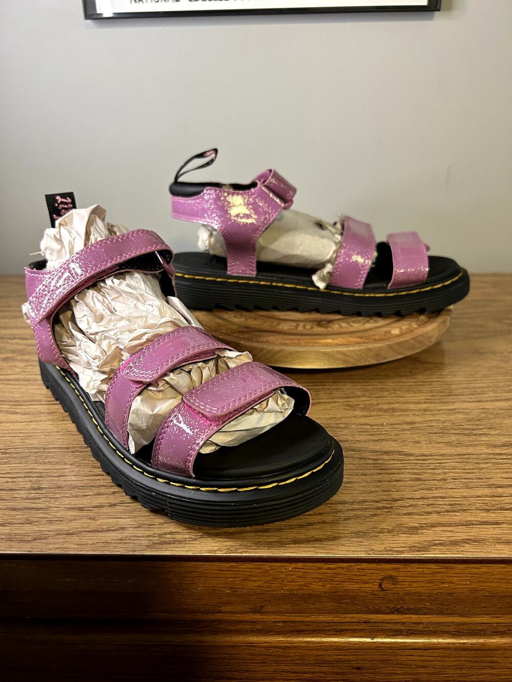 Dr Martens Pink Klaire Y Sandals size 7/EU 38
